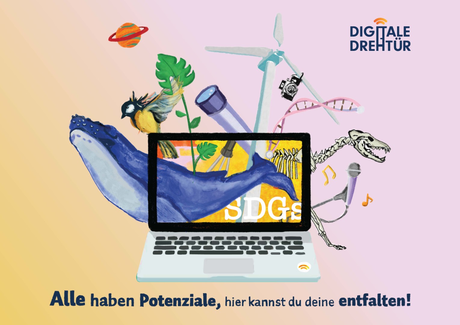 Wir sind jetzt Partner der Digitalen Drehtür!